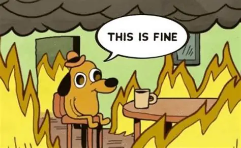 This Is Fine Meme